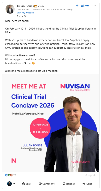 Julian Bonss, Nuvisan